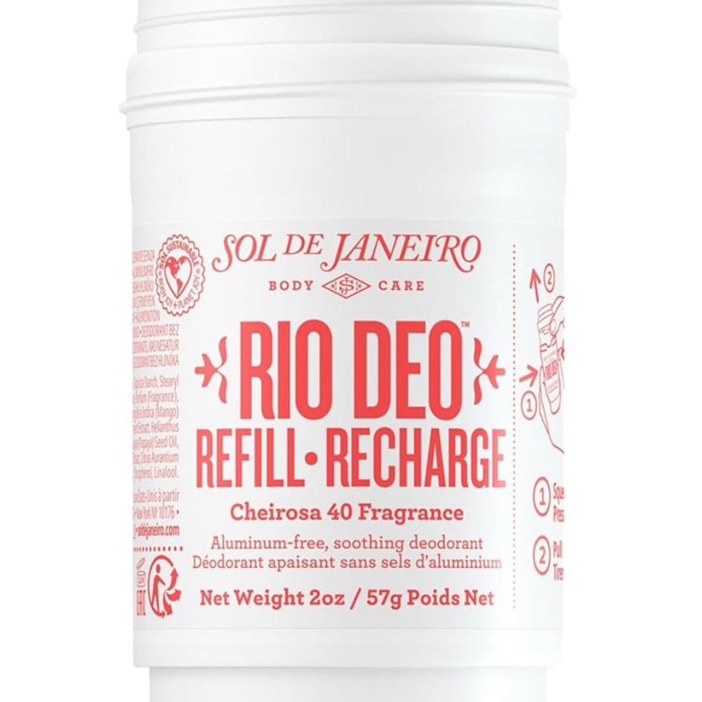 Sol de Janeiro Rio Deo Refill with Red Accents